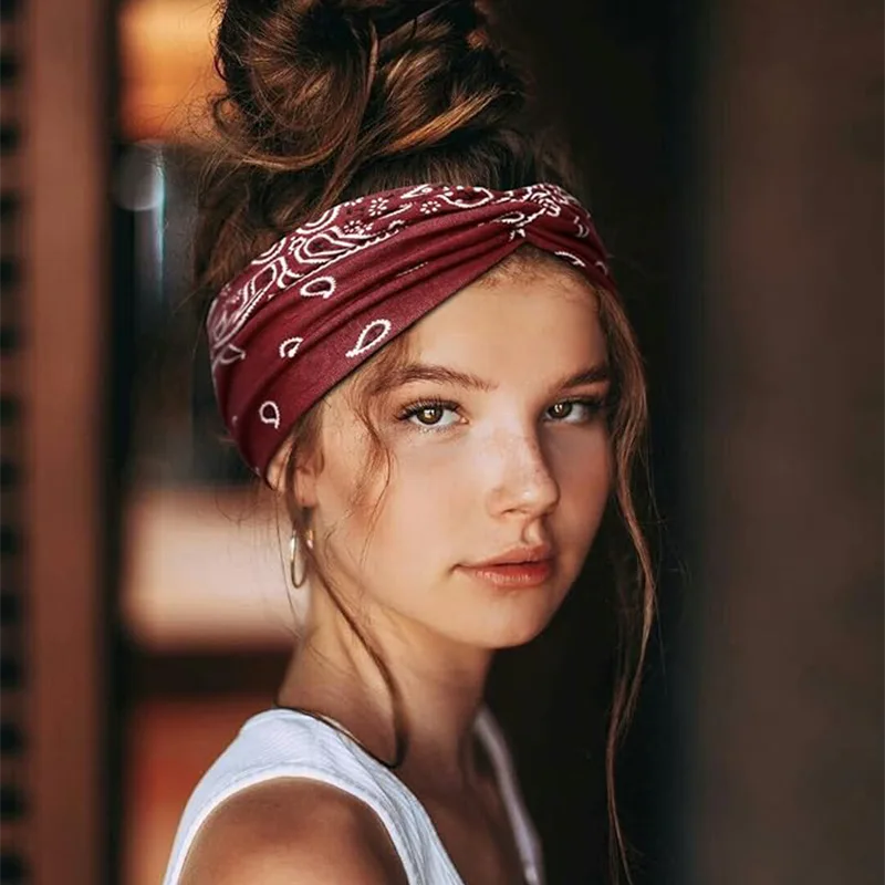 ที่คาดผมโพลีเอสเตอร์ Boho Bandana