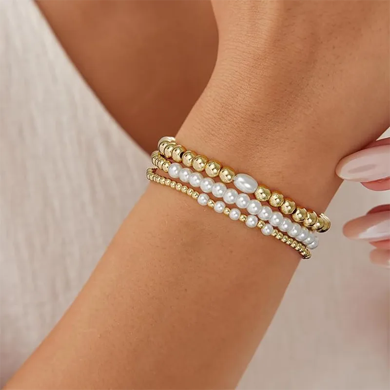 Pearl Women Beads Bracelets